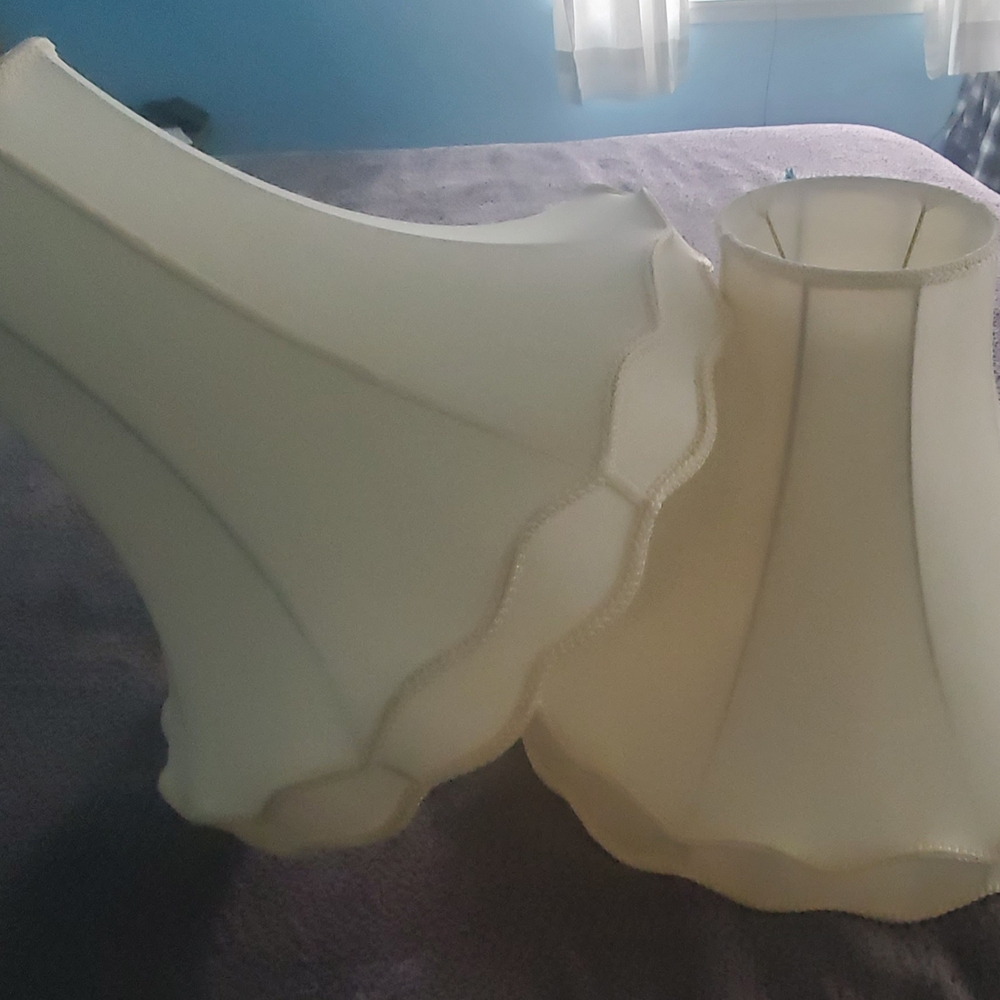 Elegant Cream Lamp Shades